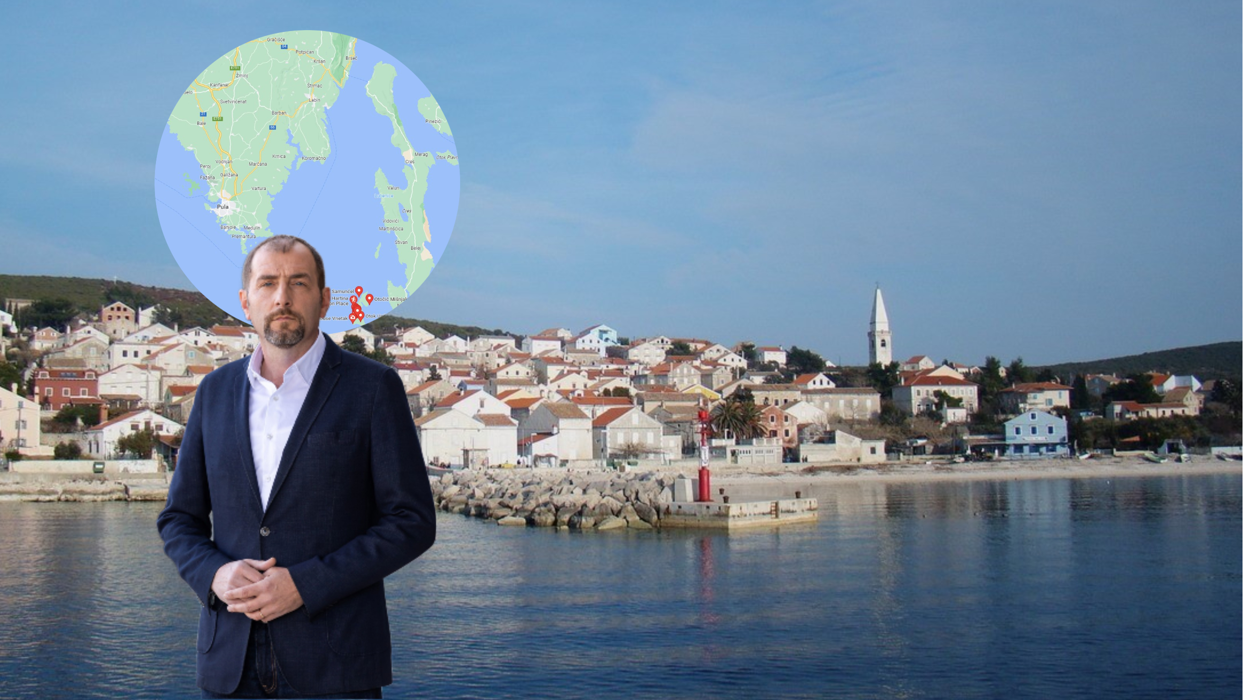 OTOK UNIJE POSTAJE DIO ISTARSKE ŽUPANIJE? Paus: Stanovnici Unija imaju našu podršku, dobrodošli su!